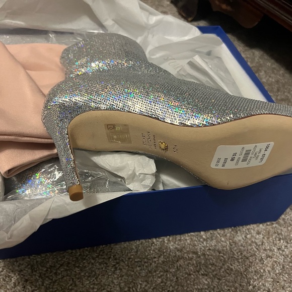 Stuart Weitzman Sequin Bootie - Brand New in Box with Dustbag - Picture 6 of 8